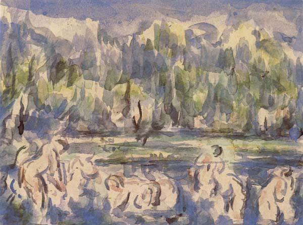 Paul Cezanne Bathers France oil painting art